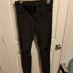 H&M distressed jeans